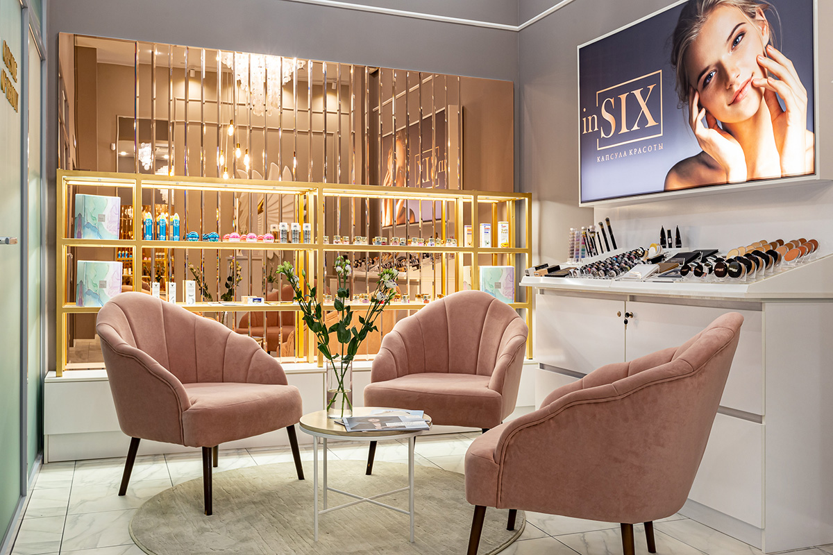 projet de design conception prise de photographie d'intérieur salon de beauté paris france