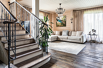 Intérieur de style américain