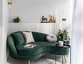 Intérieur élégant d'un appartement de St-Pétersbourg