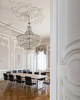 Bureau dans un bâtiment historique