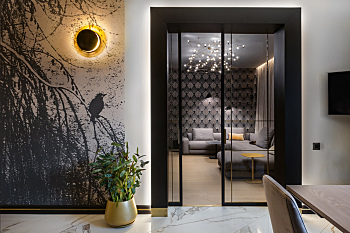 Intérieur de l'appartement moderne