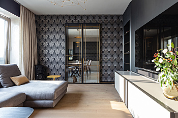 Intérieur de l'appartement moderne