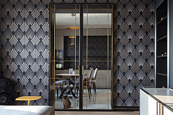Intérieur de l'appartement moderne