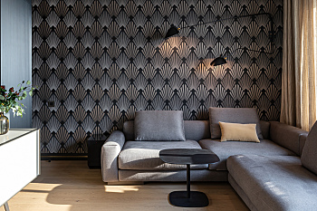 Intérieur de l'appartement moderne