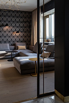 Intérieur de l'appartement moderne