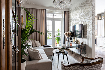 Intérieur éclectique : vintage et antiquités