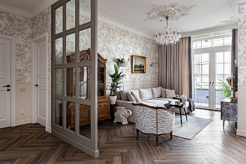 Intérieur éclectique : vintage et antiquités