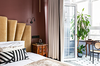Intérieur éclectique : vintage et antiquités